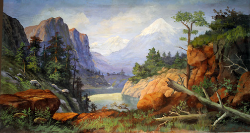 Mountain scene